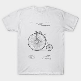 Bicycle patent drawing T-Shirt